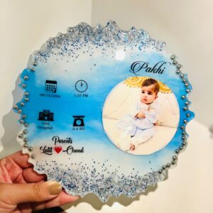 Resin frame birthday gift